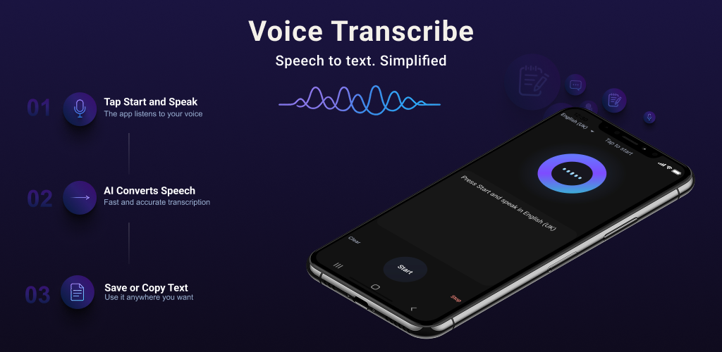 Voice Transcribe Preview